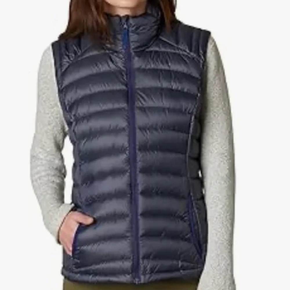 PRANA Down Vest, Lyra Puffer Women’s Dark Colored Warm Winter Coat Size Small S - Picture 3 of 10